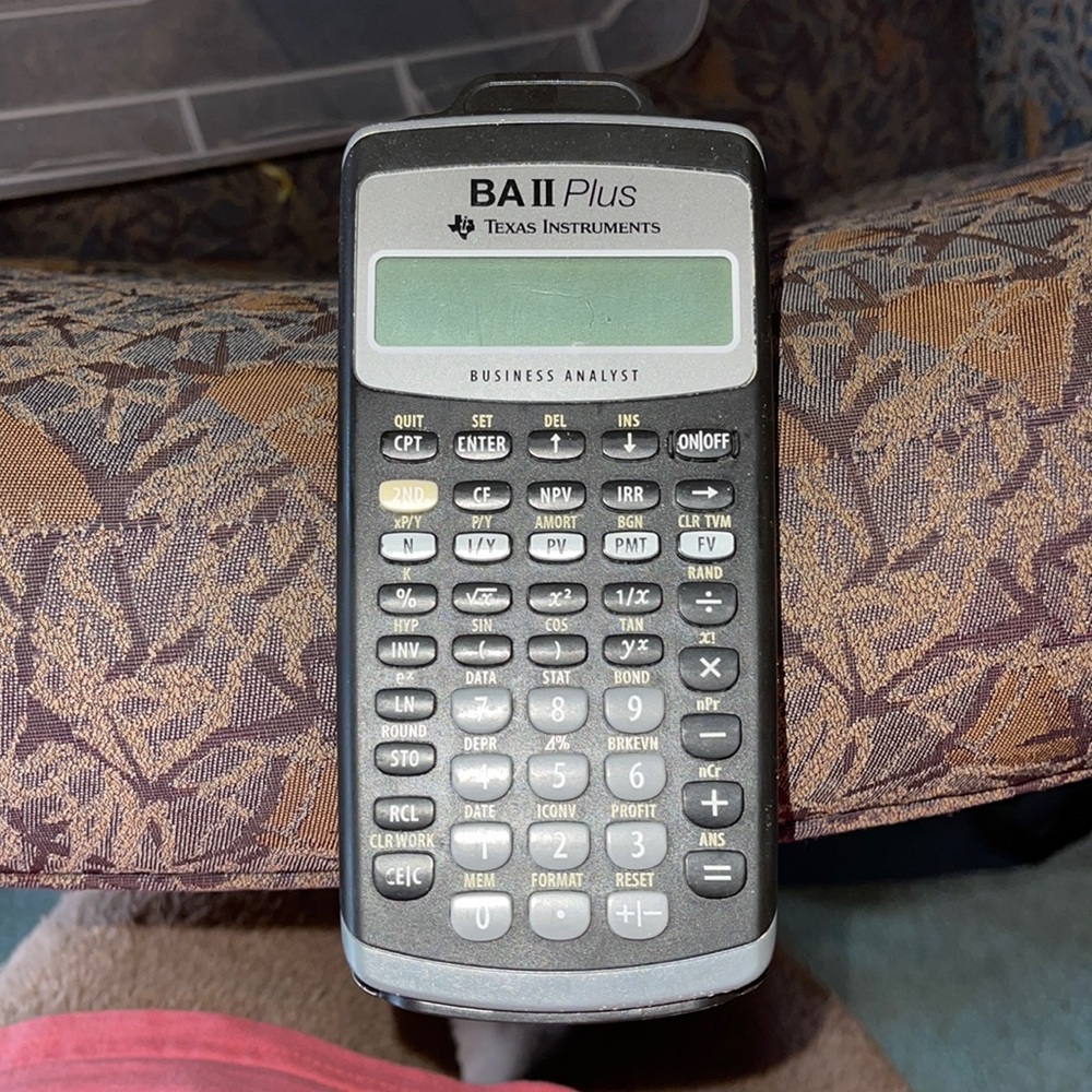 BA II plus calculator